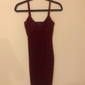f21 body con dress